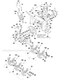 Page E Diagram and Parts List for 31AE9P3I801 2005-2 Yard Man Snow Blower